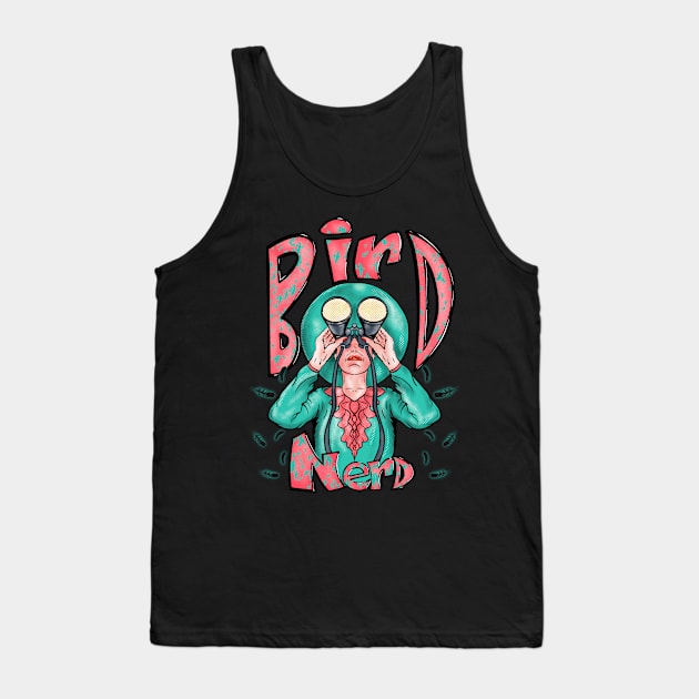 Bird Nerd Tank Top by Cottage 13 Designs